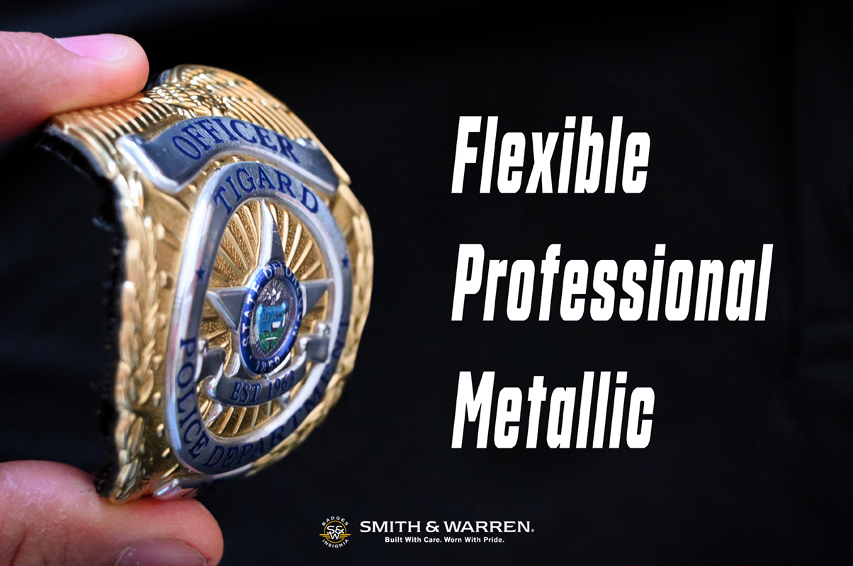 Smith and Warren Flexible Badge bending