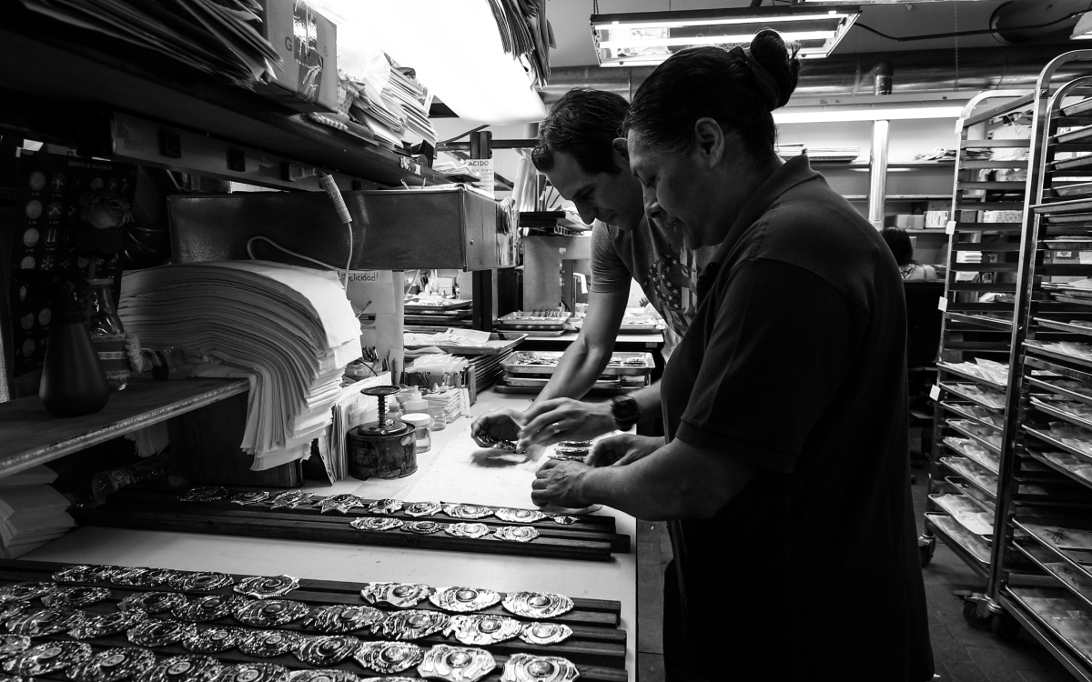 badges inspected by two smith and warren inspectors