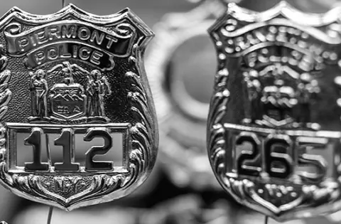 Multiple Police Badges