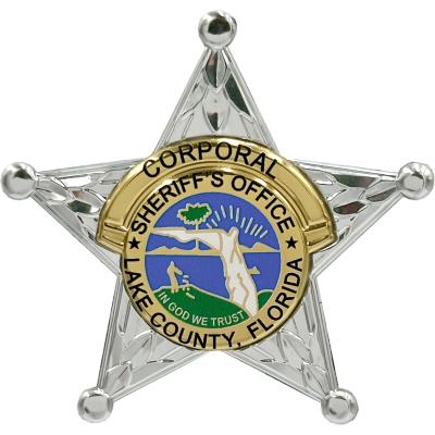 Lake County Florida Sheriff FLEX BADGE
